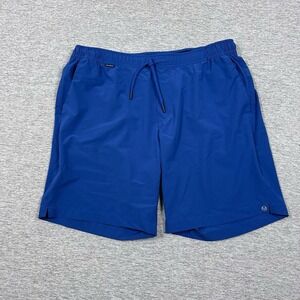 Mr Marvis The Sports Shorts Mens XL Blue Royals Athletic Active Stretch Gym